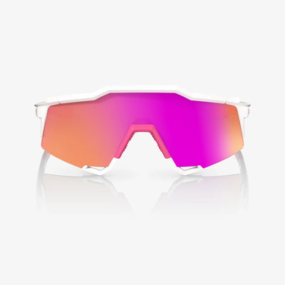 SPEEDCRAFT® Matte White/Pink HiPER® Vital Pink Mirror Lens