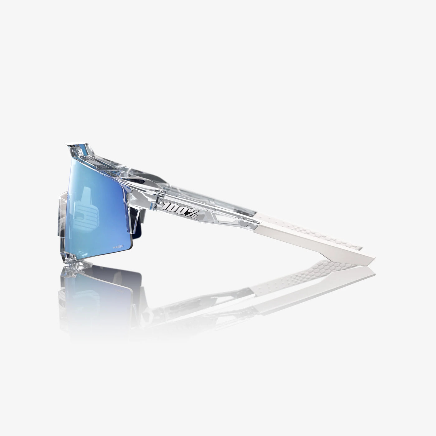SPEEDCRAFT® Polished Translucent Clear HiPER® Blue Multilayer Mirror Lens
