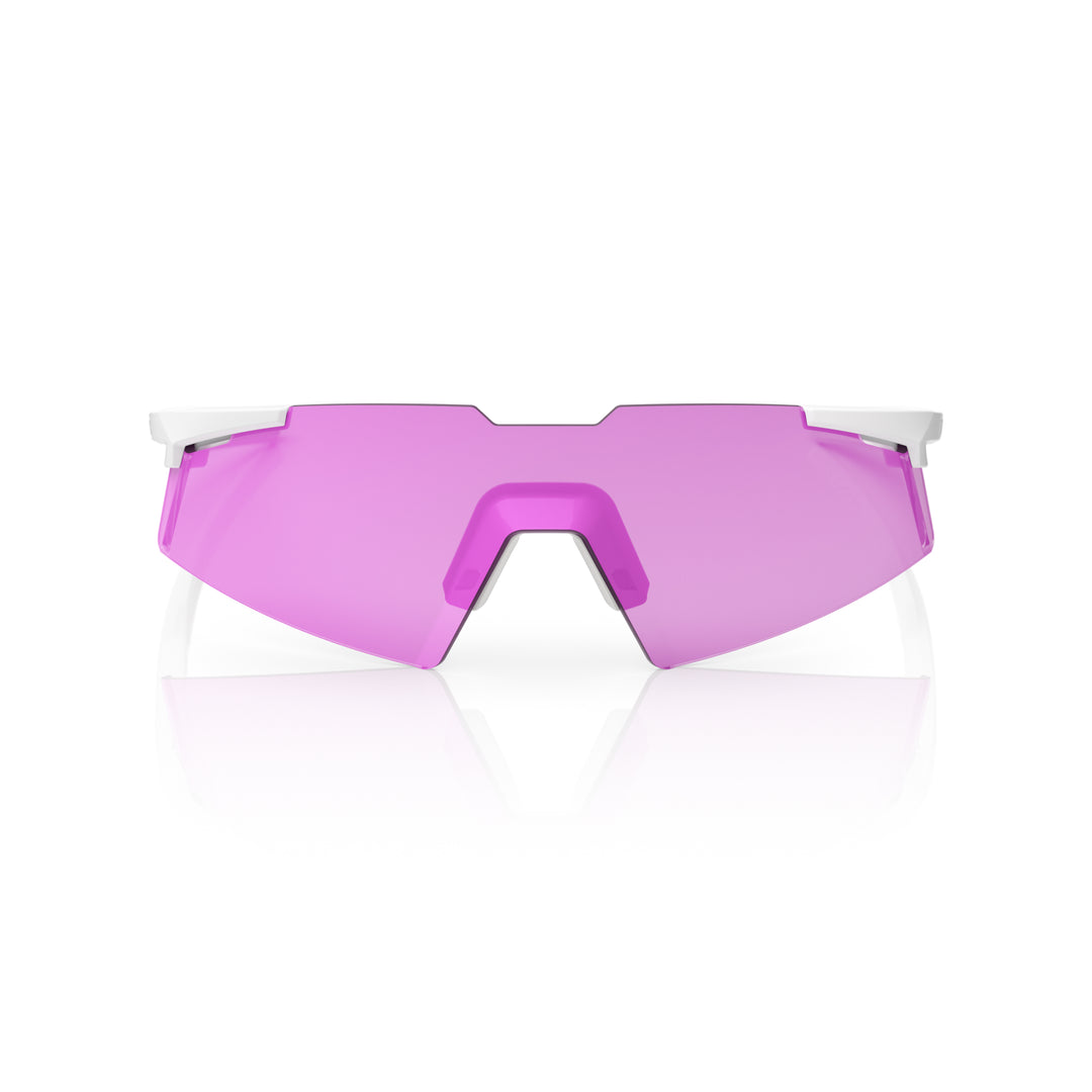 A2 ASPIRE MATTE WHITE - HIPER PINK LAVENDER LENS