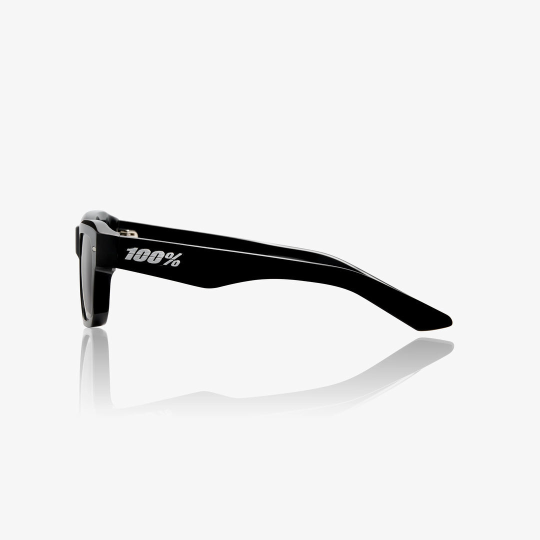BOWEN Polished Black Grey-Green Lens