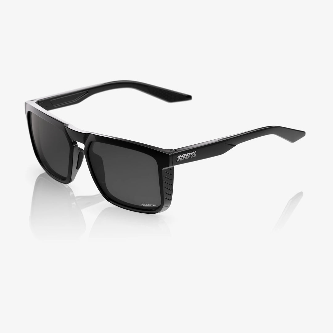 RENSHAW Polished Black Polarized Grey Lens