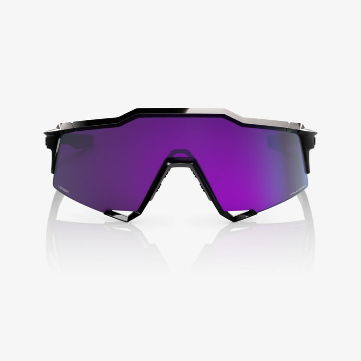 SPEEDCRAFT® Polished Black HiPER® Polarized Lavender Mirror Lens