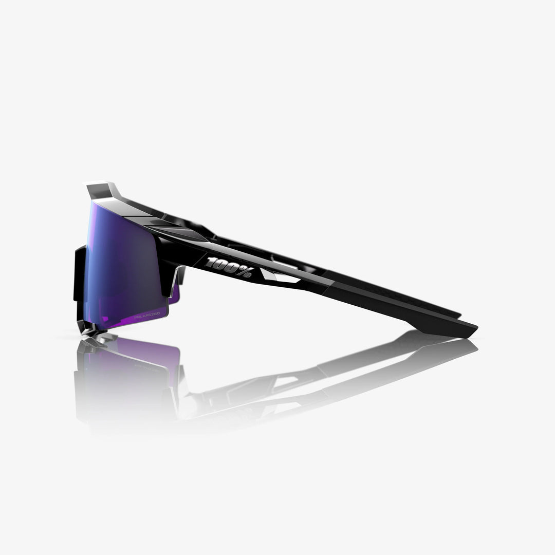 SPEEDCRAFT® Polished Black HiPER® Polarized Lavender Mirror Lens