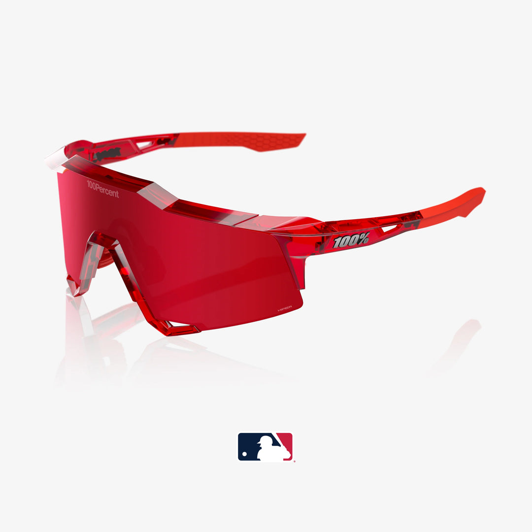 SPEEDCRAFT®  Authentic Polished Translucent Red HiPER® Fire Red Mirror Lens