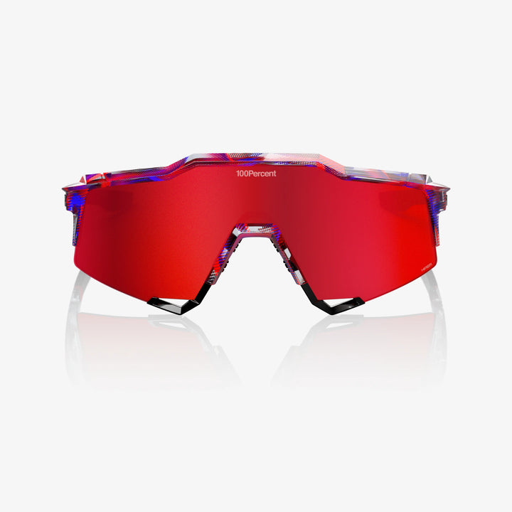 SPEEDCRAFT® FDJ Gloss Translucent Red/Blue HiPER® Fire Red Mirror Lens
