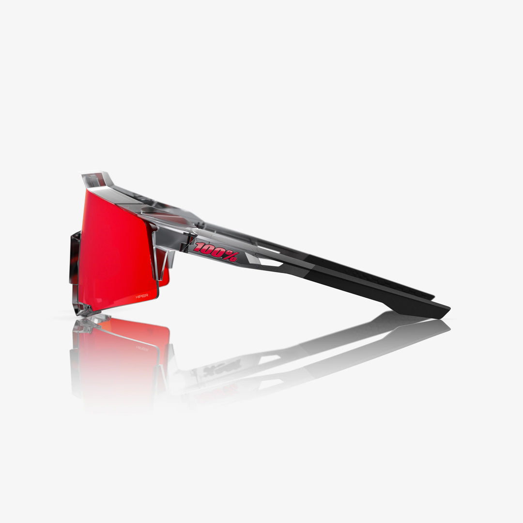 SPEEDCRAFT® MLB Authentic Polished Translucent Grey HiPER® Fire Red Mirror Lens