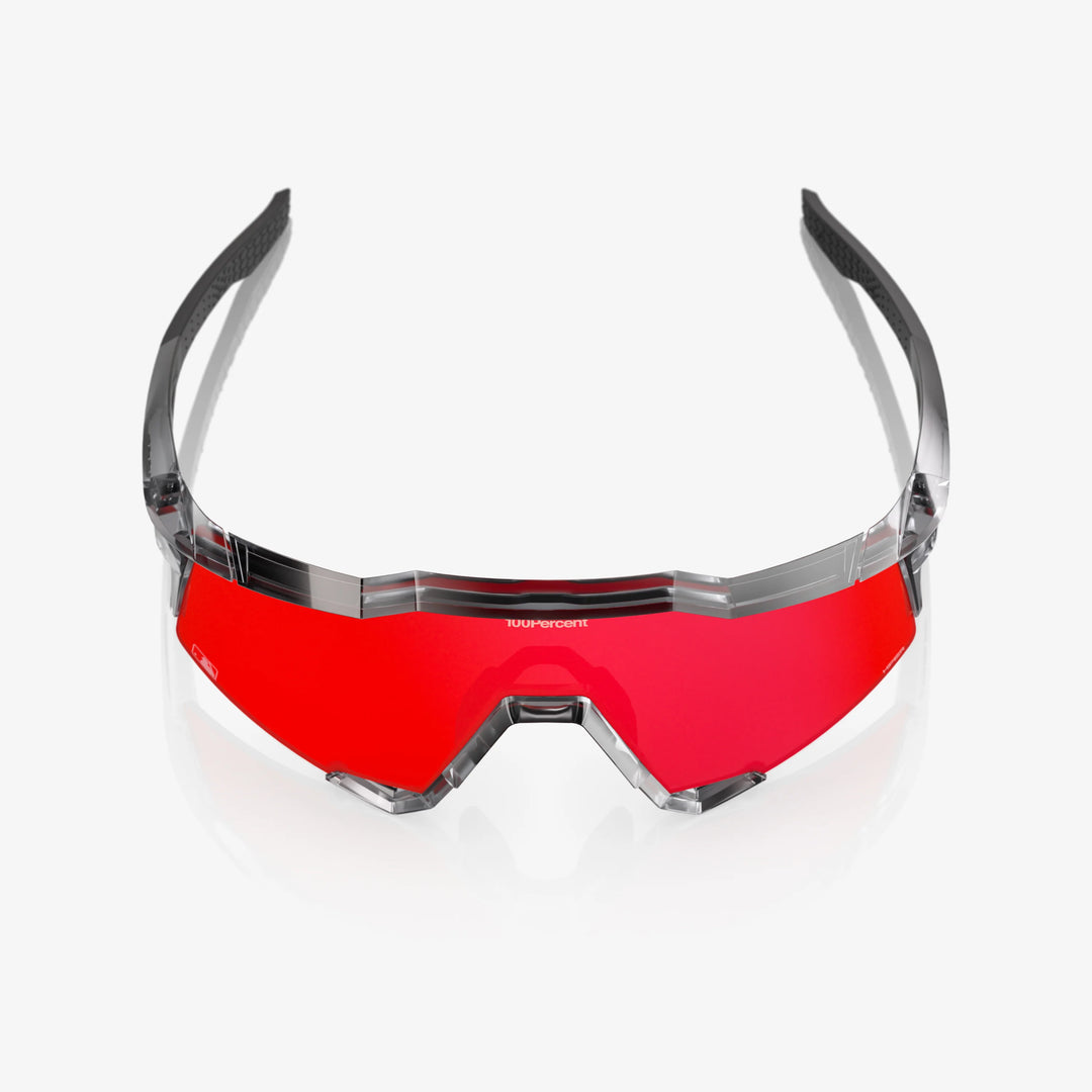 SPEEDCRAFT® MLB Authentic Polished Translucent Grey HiPER® Fire Red Mirror Lens
