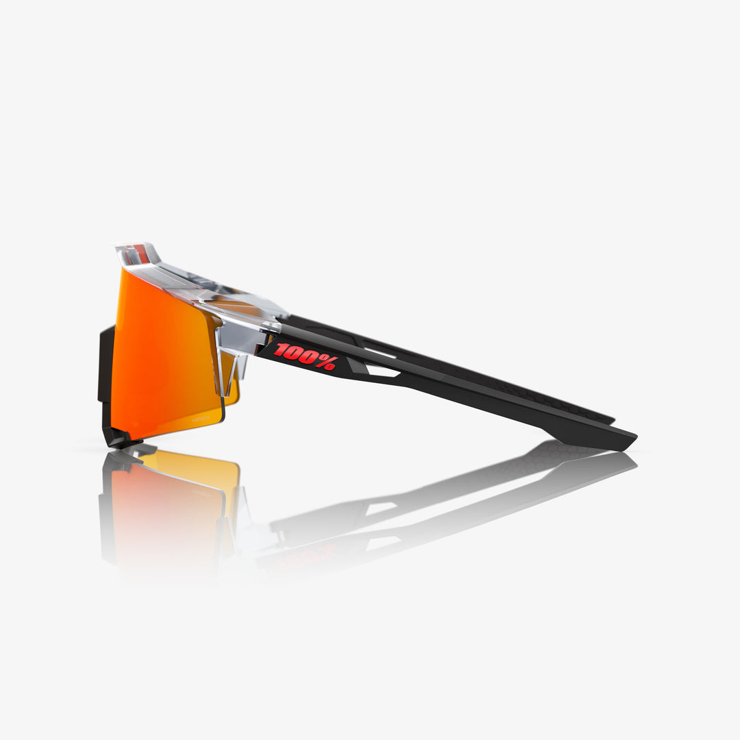 SPEEDCRAFT® Polished Translucent Grey & Matte Black HiPER® Red Mirror