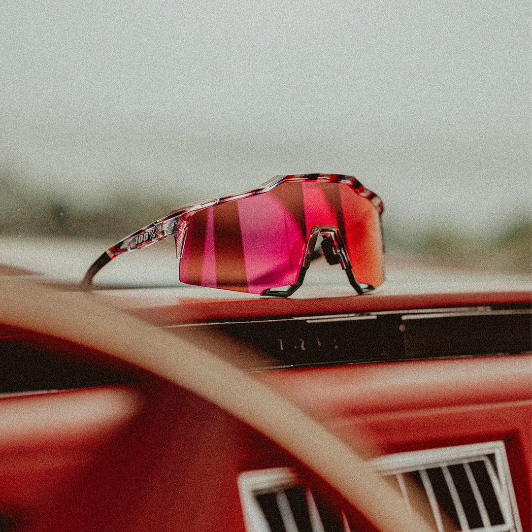 SPEEDCRAFT® FDJ Gloss Translucent Red/Blue HiPER® Fire Red Mirror Lens