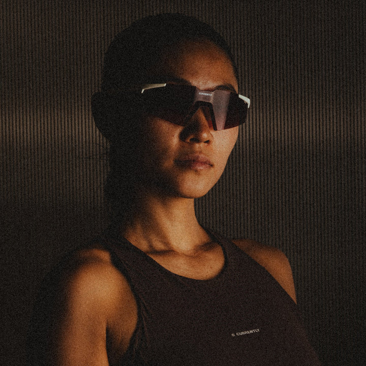 A2 CURRENTLY RUNNING MARSHMALLOW - BROWN /RED GRADIENT LENS
