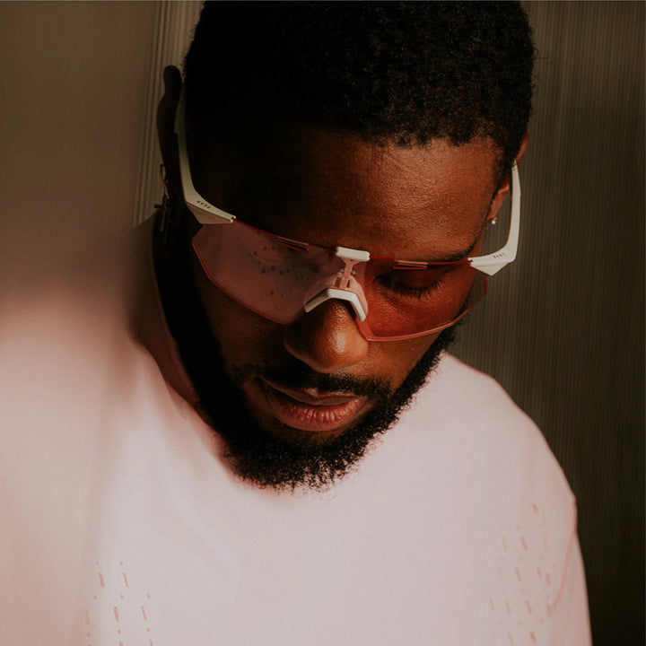 HYPERCRAFT® SQ Currently Running Marshmallow HiPER® Bronze Lens w/ Bonus HiPER® Dusty Rose Lens