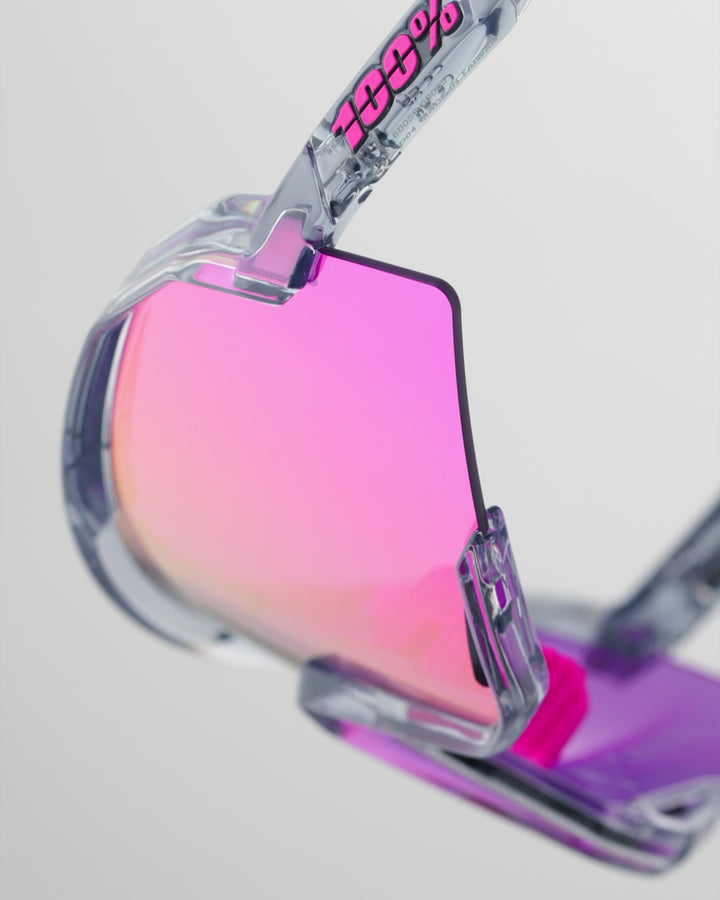 Slendale Translucent Grey Purple Mirror Lens