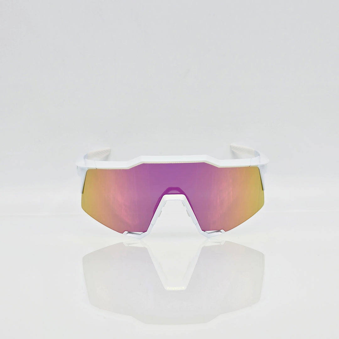 SPEEDCRAFT BASTILLE PEARL WHITE - VITAL PINK MIRROR LENS