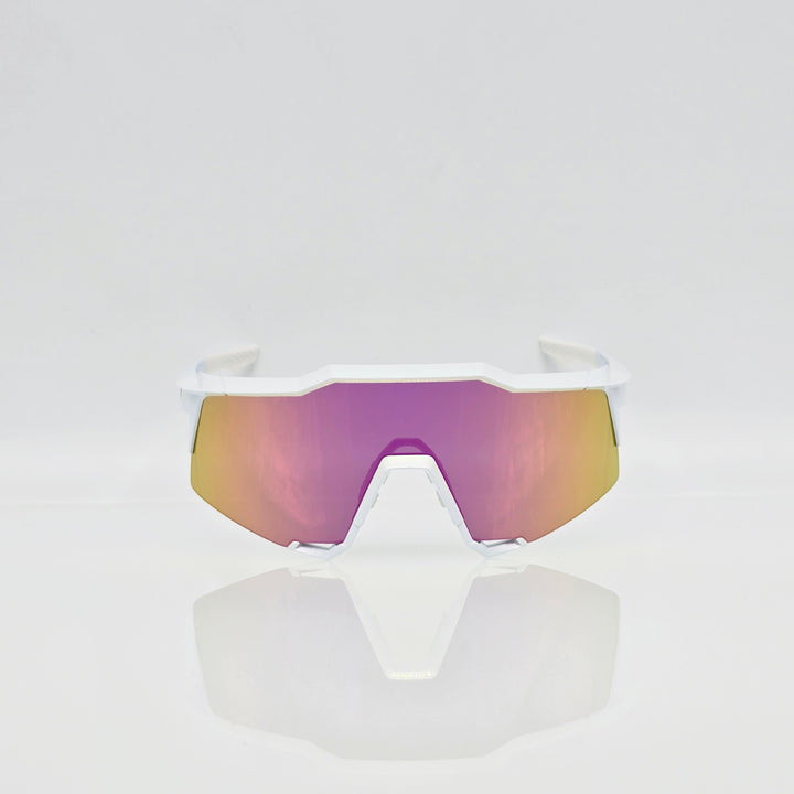 SPEEDCRAFT BASTILLE PEARL WHITE - VITAL PINK MIRROR LENS