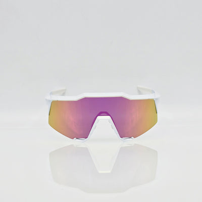 SPEEDCRAFT BASTILLE PEARL WHITE - VITAL PINK MIRROR LENS