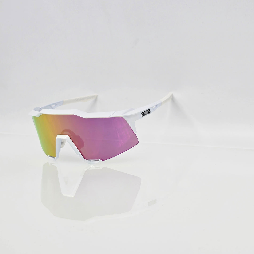 SPEEDCRAFT BASTILLE PEARL WHITE - VITAL PINK MIRROR LENS