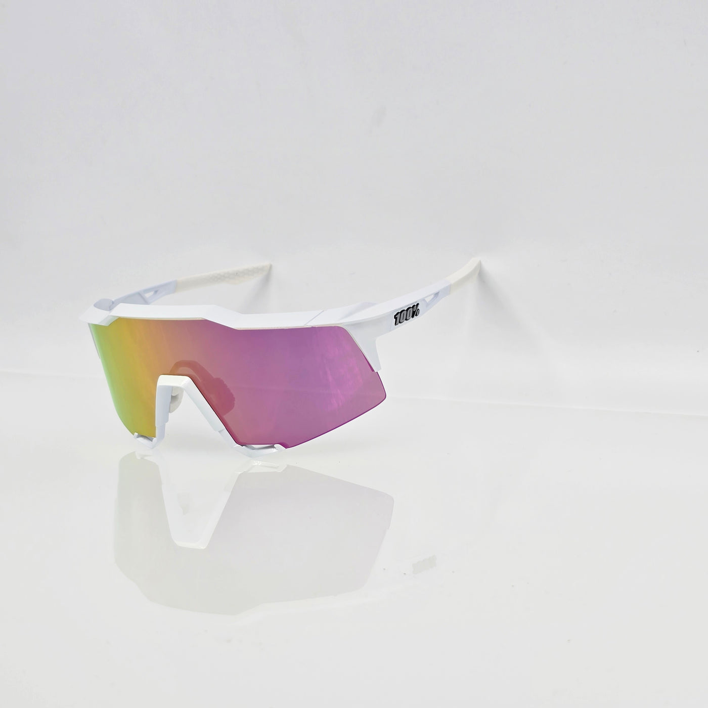 SPEEDCRAFT BASTILLE PEARL WHITE - VITAL PINK MIRROR LENS