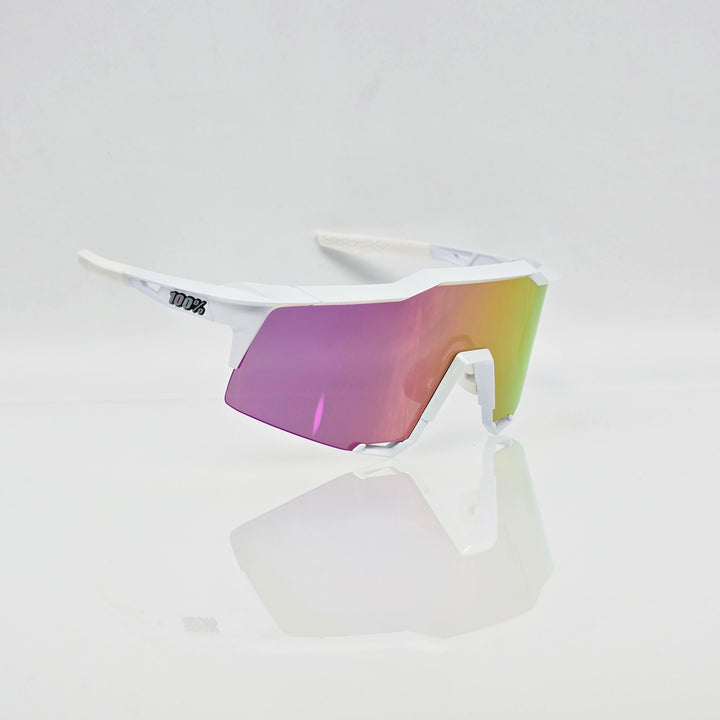 SPEEDCRAFT BASTILLE PEARL WHITE - VITAL PINK MIRROR LENS