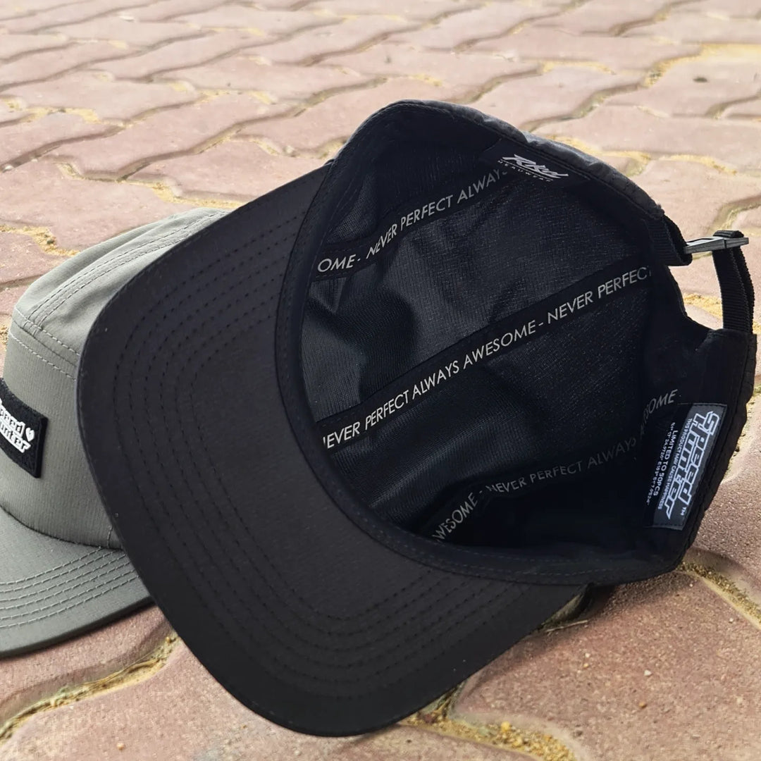 SpeedHunter 5 Panel Flat Brim Camper Cap Olive