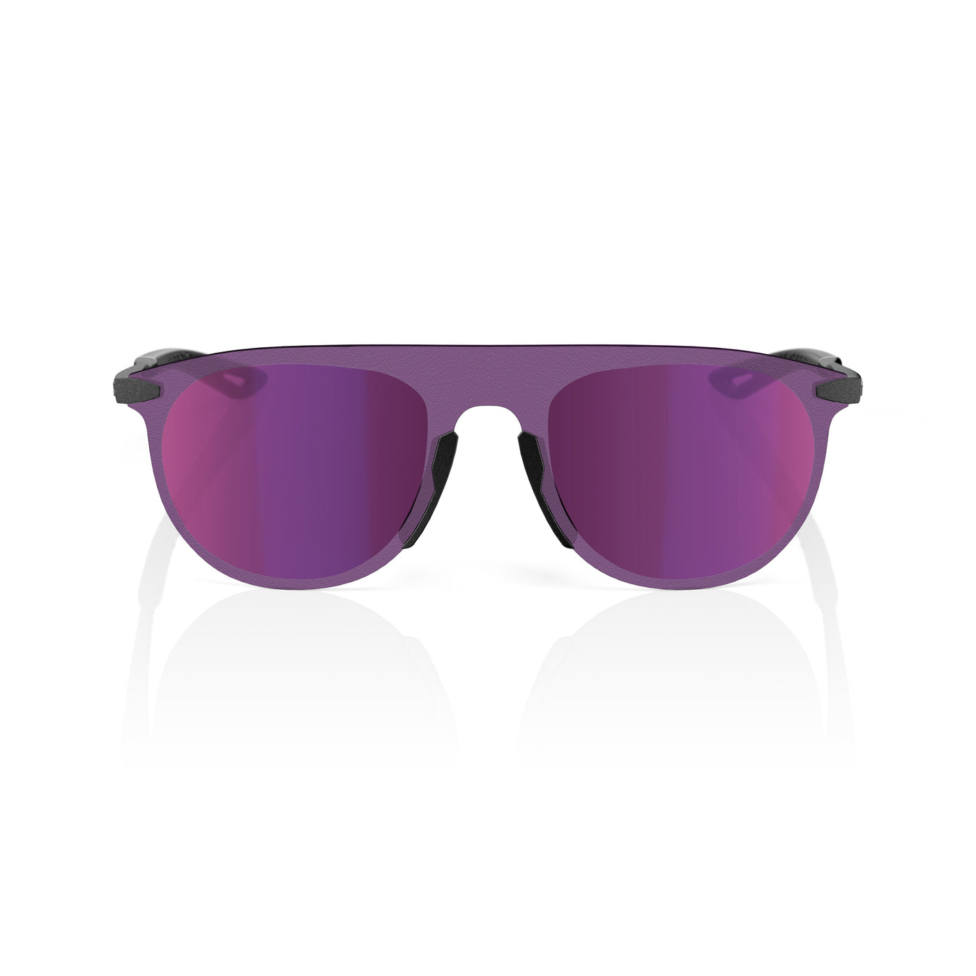 LEGERE® COIL Matte Gunmetal Purple Multilayer Mirror Lens