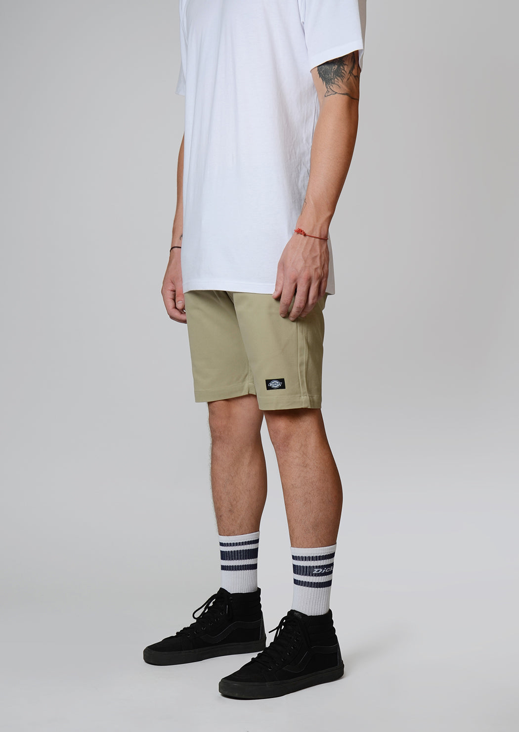 DICKIES SKINNY FIT TWILL SHORT - KHAKI - Speed Hunter SG