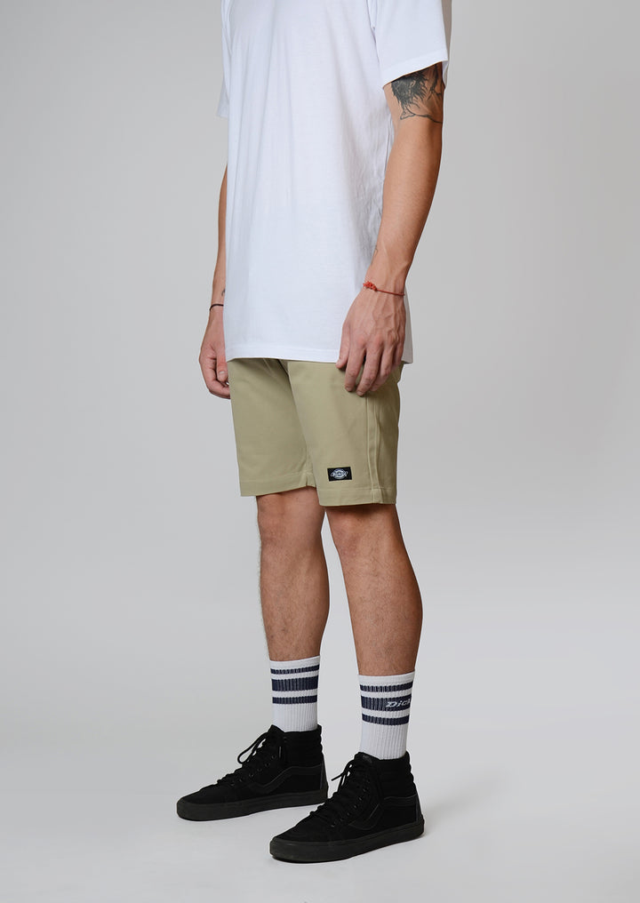 DICKIES SKINNY FIT TWILL SHORT - KHAKI - Speed Hunter SG