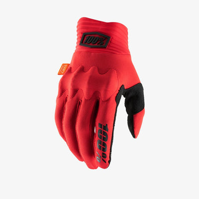 100% - COGNITO Glove Red/Black