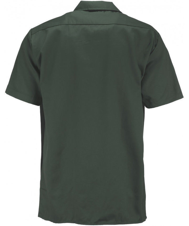 DICKIES SHORT SLEEVE WORK SHIRT - DARK GREEN - Speed Hunter SG