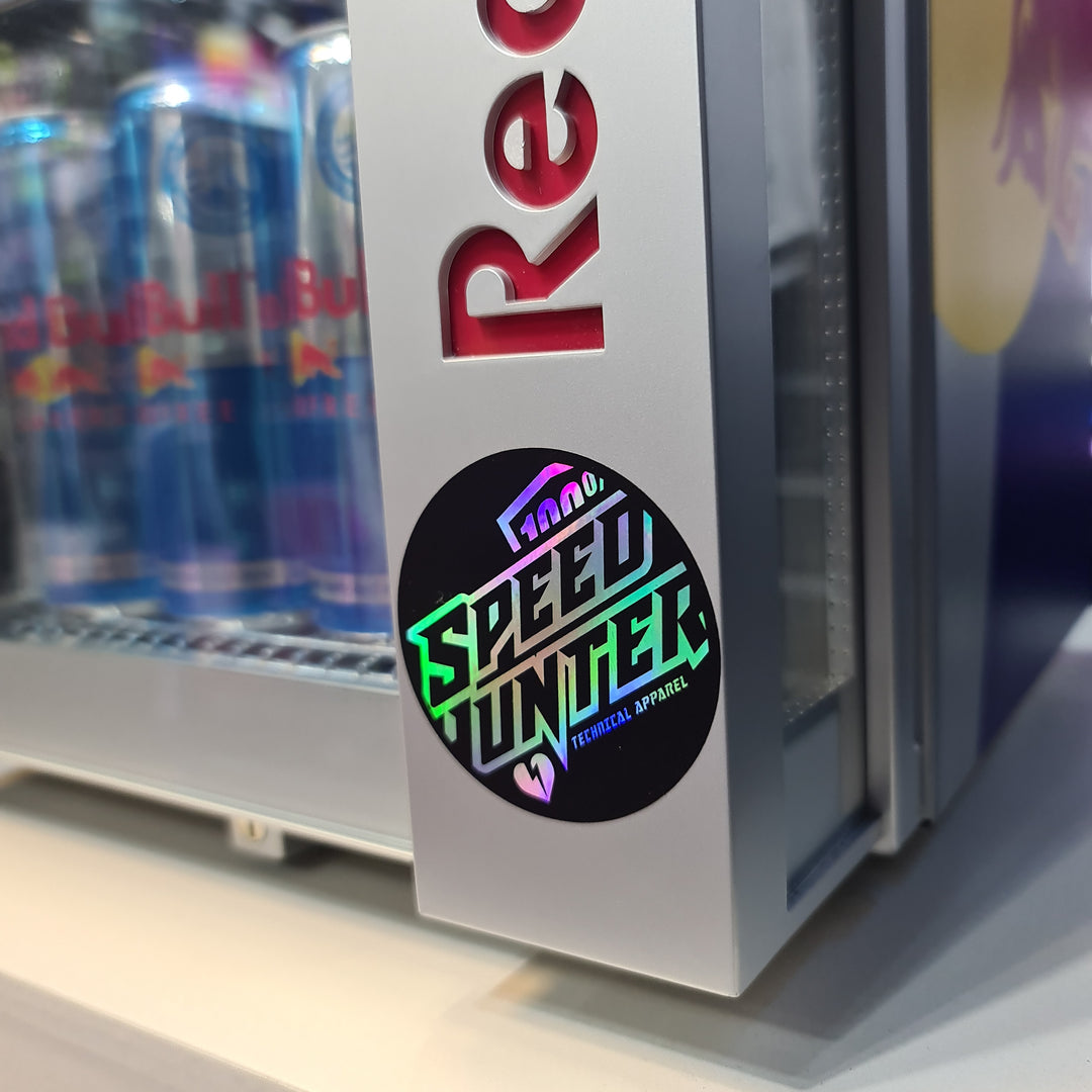 SPEEDHUNTER X 100% HOLOGRAPHIC STICKER