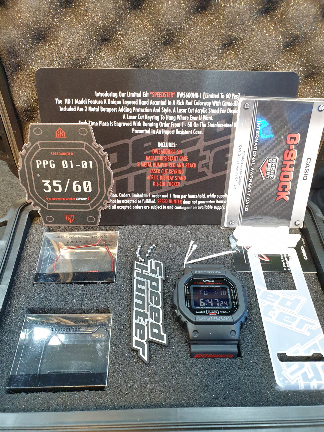 SpeedHunter G-Shock "SPEEDSTER"
