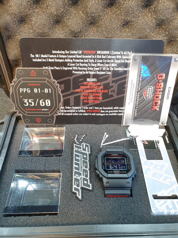 SpeedHunter G-Shock "SPEEDSTER"