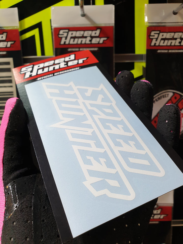 SPEED HUNTER - LIGHTNING WHITE - DIE-CUT