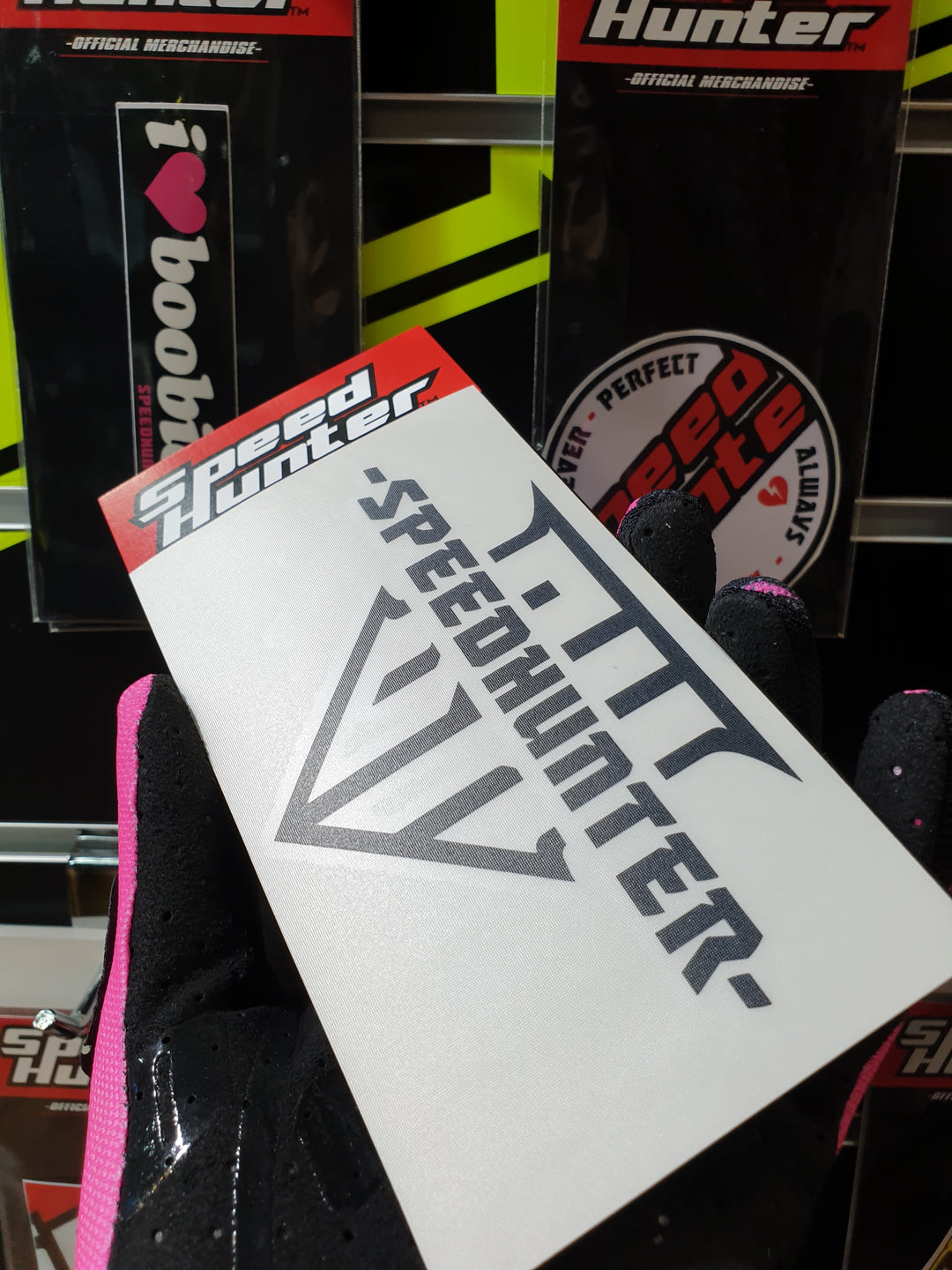 SPEED HUNTER - SH LOGO BLACK- DIE-CUT