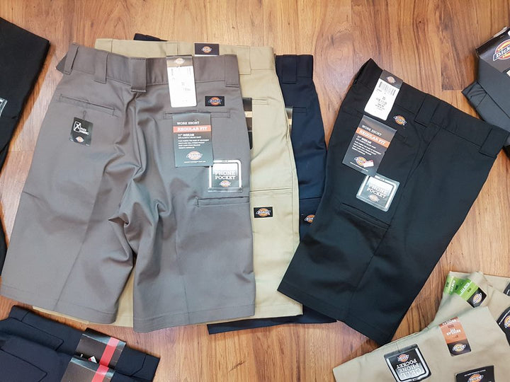 DICKIES 850 SLIM/REGULAR FIT TWILL SHORT - BLACK - Speed Hunter SG