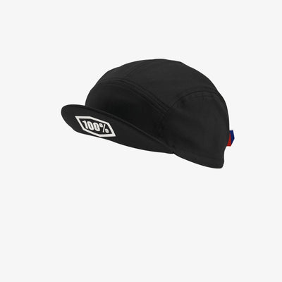 100% - EXCEEDA Road Cap Solid Black