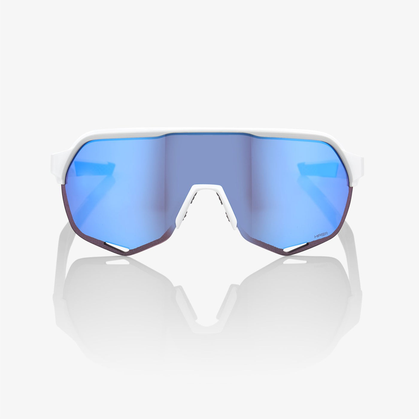 S2® Matte White HiPER® Blue Multilayer Mirror Lens + Clear Lens Included