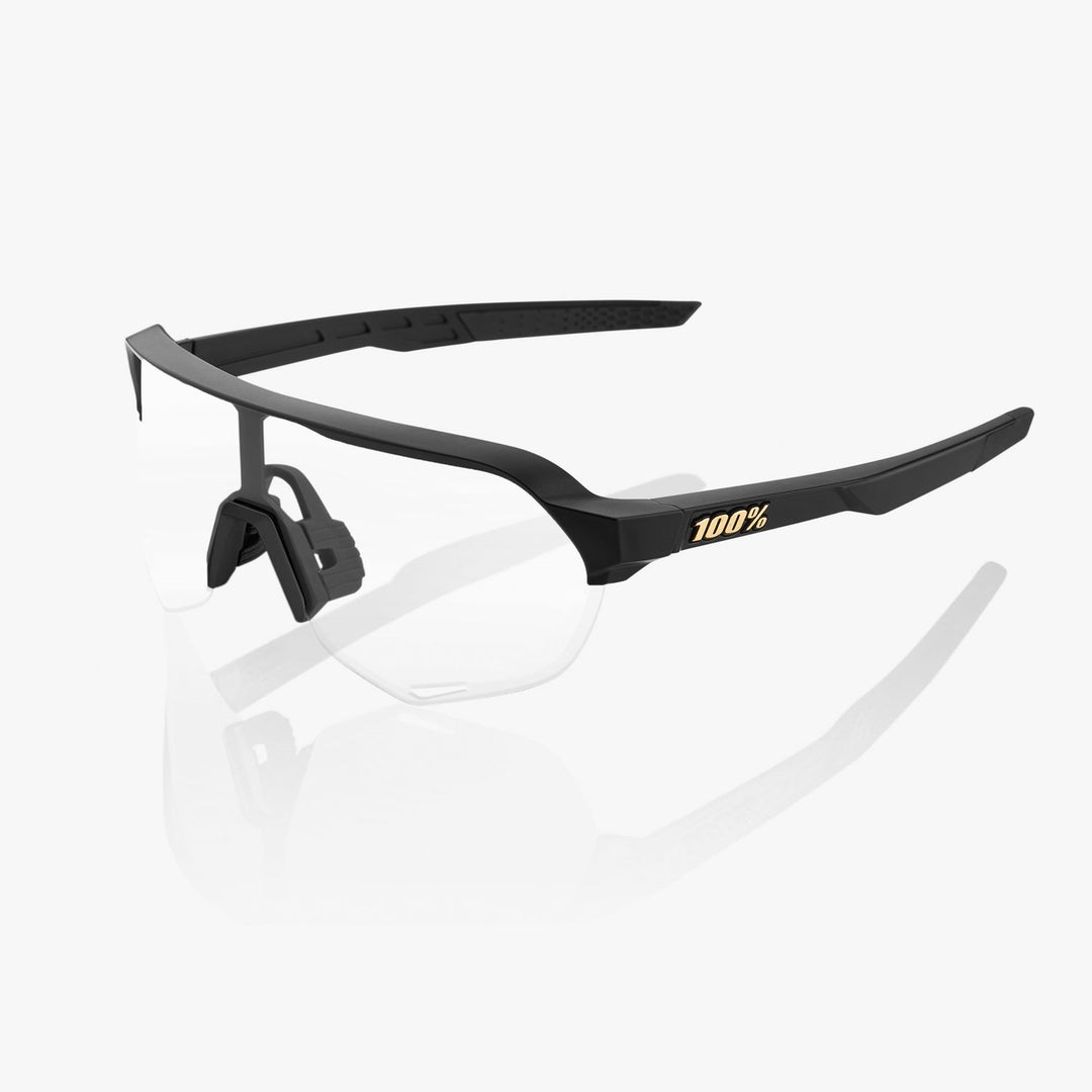 S2® Matte Black Soft Gold Mirror Lens
