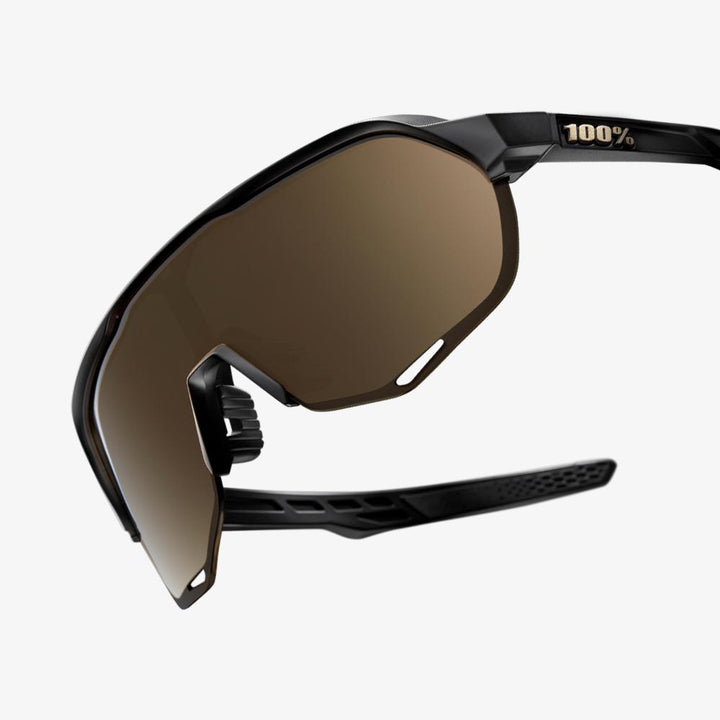 S2® Matte Black Soft Gold Mirror Lens