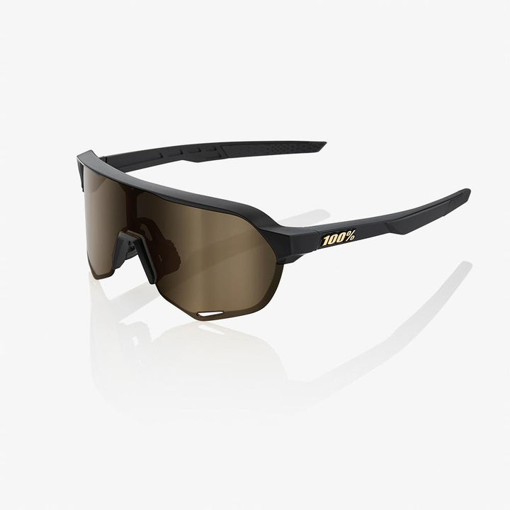 S2® Matte Black Soft Gold Mirror Lens