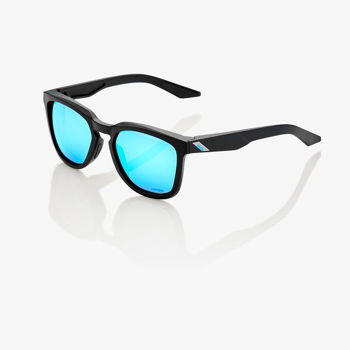 HUDSON Matte Black HiPER® Blue Multilayer Mirror Lens