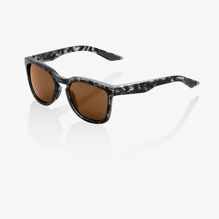 HUDSON Matte Black Havana Bronze Lens