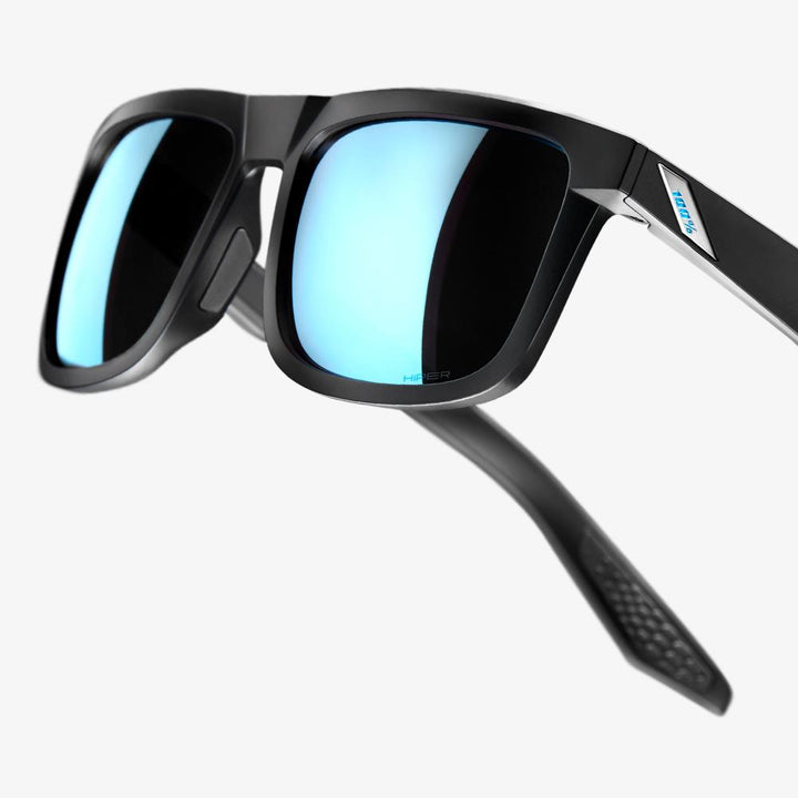 BLAKE Matte Black HiPER® Blue Multilayer Mirror Lens