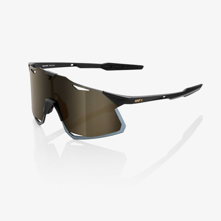 HYPERCRAFT® Matte Black Soft Gold Mirror Lens + Clear Lens Included