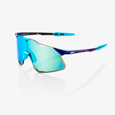 HYPERCRAFT® Matte Metallic Into the Fade Blue Topaz Multilayer Mirror Lens + Clear Lens Included