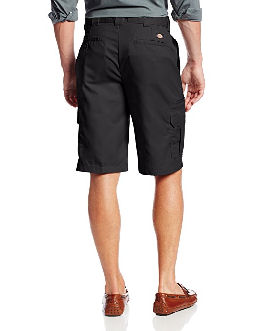 DICKIES 556 11 INCH REGULAR FIT CARGO SHORT - BLACK - Speed Hunter SG
