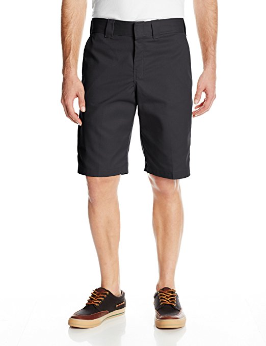 DICKIES 850 SLIM/REGULAR FIT TWILL SHORT - BLACK - Speed Hunter SG