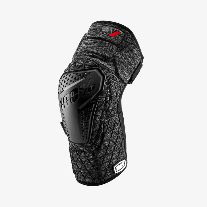 100% SURPASS Knee Guard Grey Heather/Black