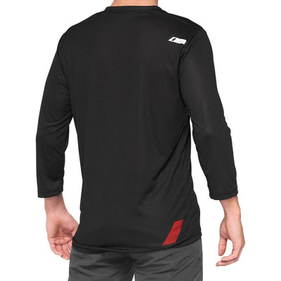 AIRMATIC 3/4 Sleeve Jersey Black/Red