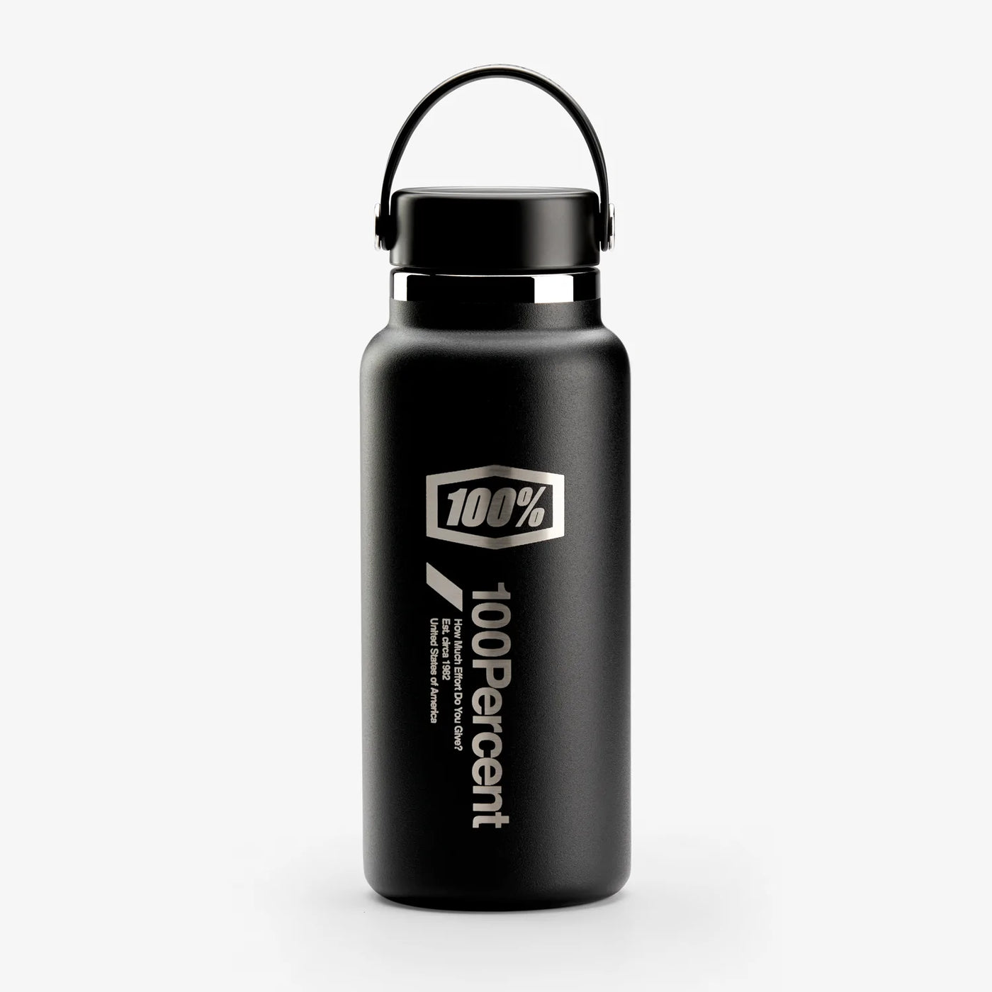 100%® Hydro Flask® 32oz (945ml)Wide Mouth Waterbottle Black