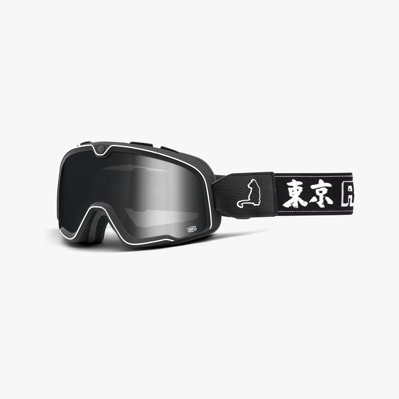 BARSTOW Goggle Roars Japan Moto Flash Silver Lens